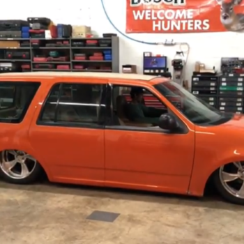 Orange low rider-low